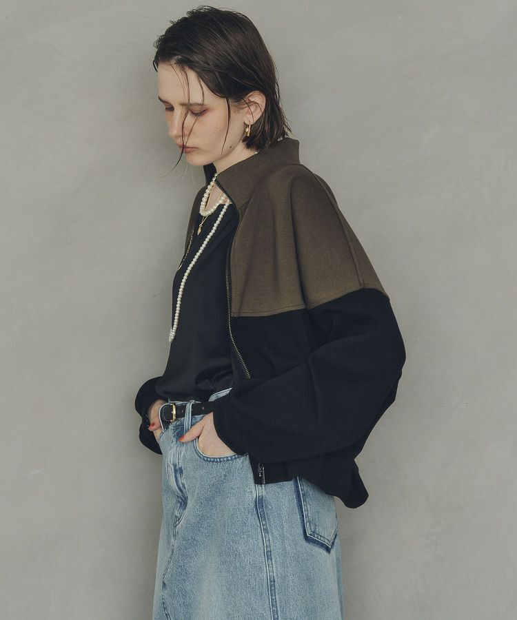 Editt by YECCA VECCA「【上下着用可能】2wayインバーテッドライトブルゾン」|ブルゾン・スタジャン|