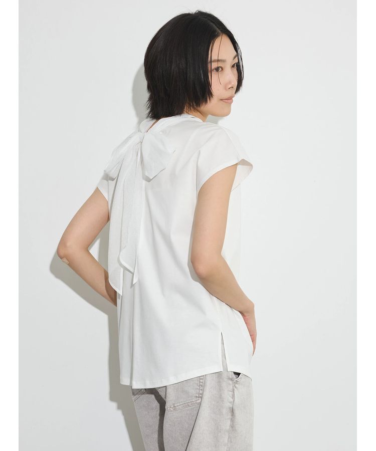 GARAGE OF GOOD CLOTHING「マルチウェイシアーボウタイプルオーバー」|Tシャツ・カットソー|Off White