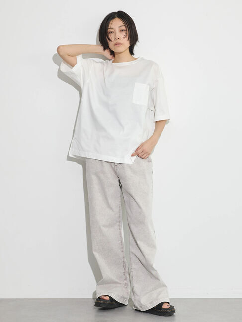 GARAGE OF GOOD CLOTHING「【SHOGO SEKINE】GOGCポケット付バックロゴTシャツ」|Tシャツ・カットソー|