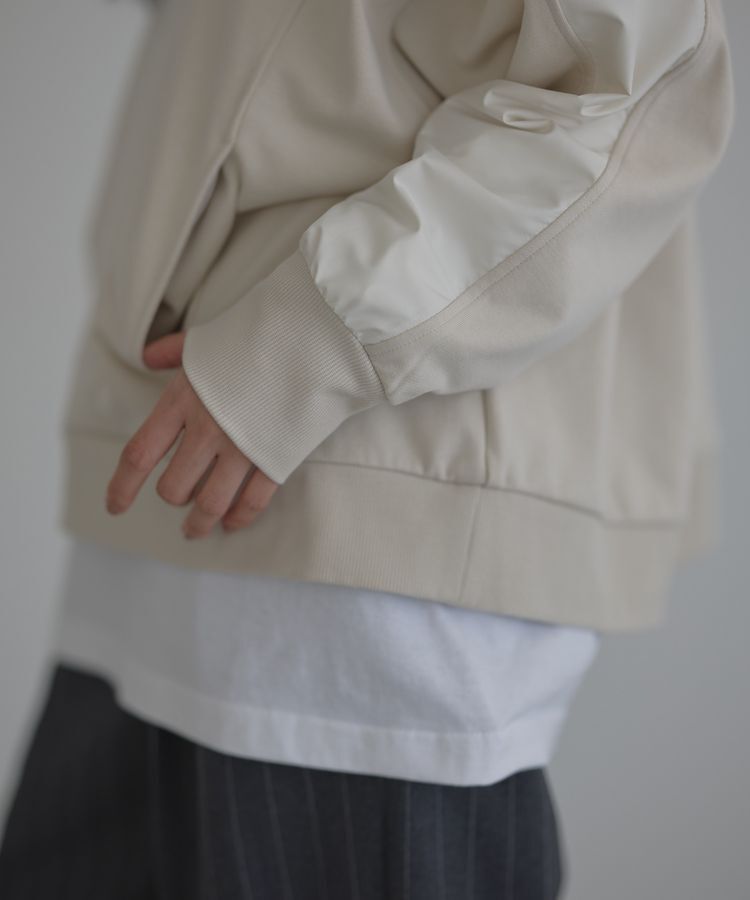 GARAGE OF GOOD CLOTHING「【日本製】異素材切り替えプルオーバー」|Tシャツ・カットソー|