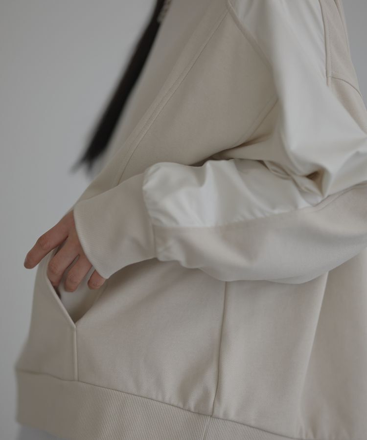 GARAGE OF GOOD CLOTHING「【日本製】異素材切り替えプルオーバー」|Tシャツ・カットソー|