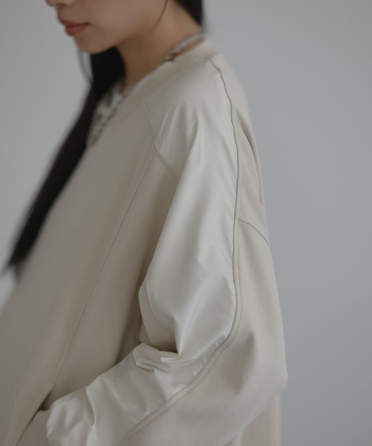 GARAGE OF GOOD CLOTHING「【日本製】異素材切り替えプルオーバー」|Tシャツ・カットソー|