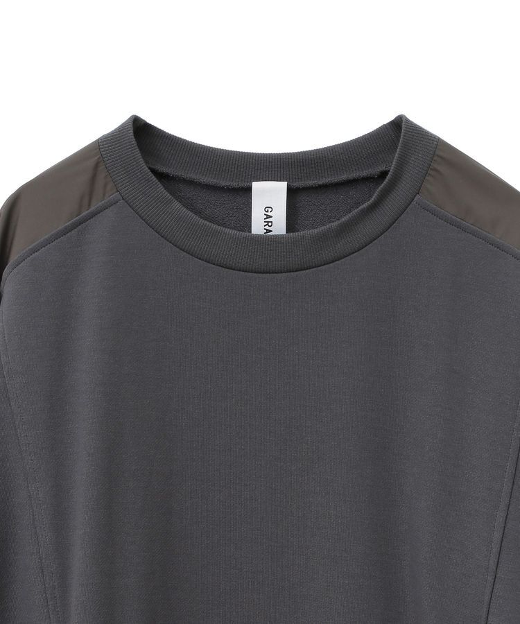 GARAGE OF GOOD CLOTHING「【日本製】異素材切り替えプルオーバー」|Tシャツ・カットソー|