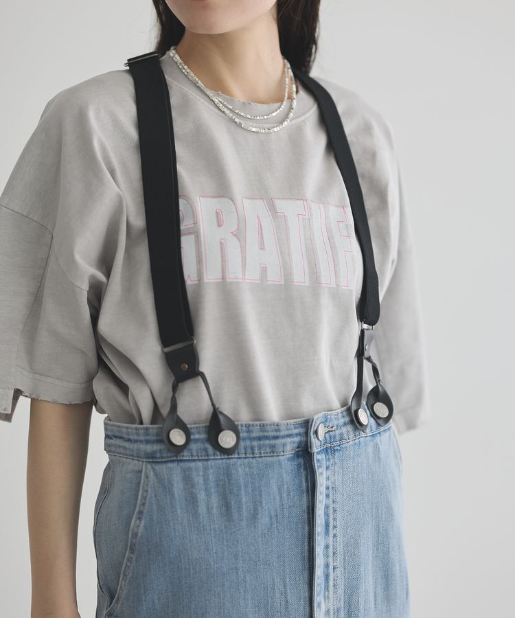 GARAGE OF GOOD CLOTHING「サスペンダー付ジャンパースカート」|スカート|