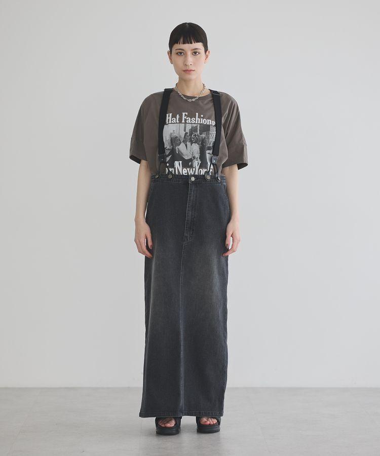 GARAGE OF GOOD CLOTHING「サスペンダー付ジャンパースカート」|スカート|