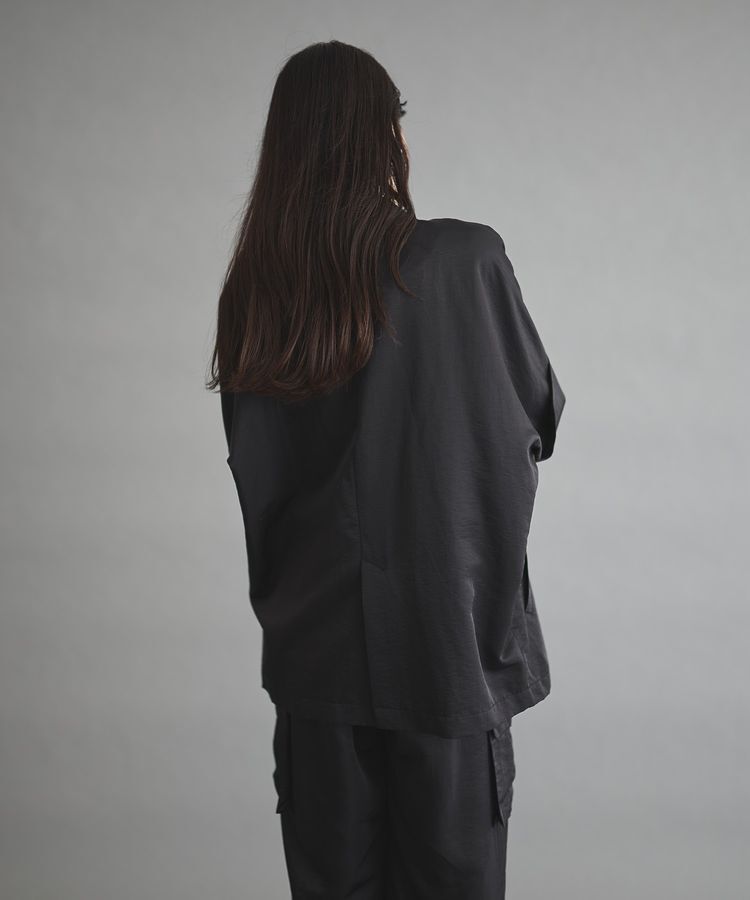 GARAGE OF GOOD CLOTHING「キュプラ混半袖ジャケット」|テーラードジャケット|