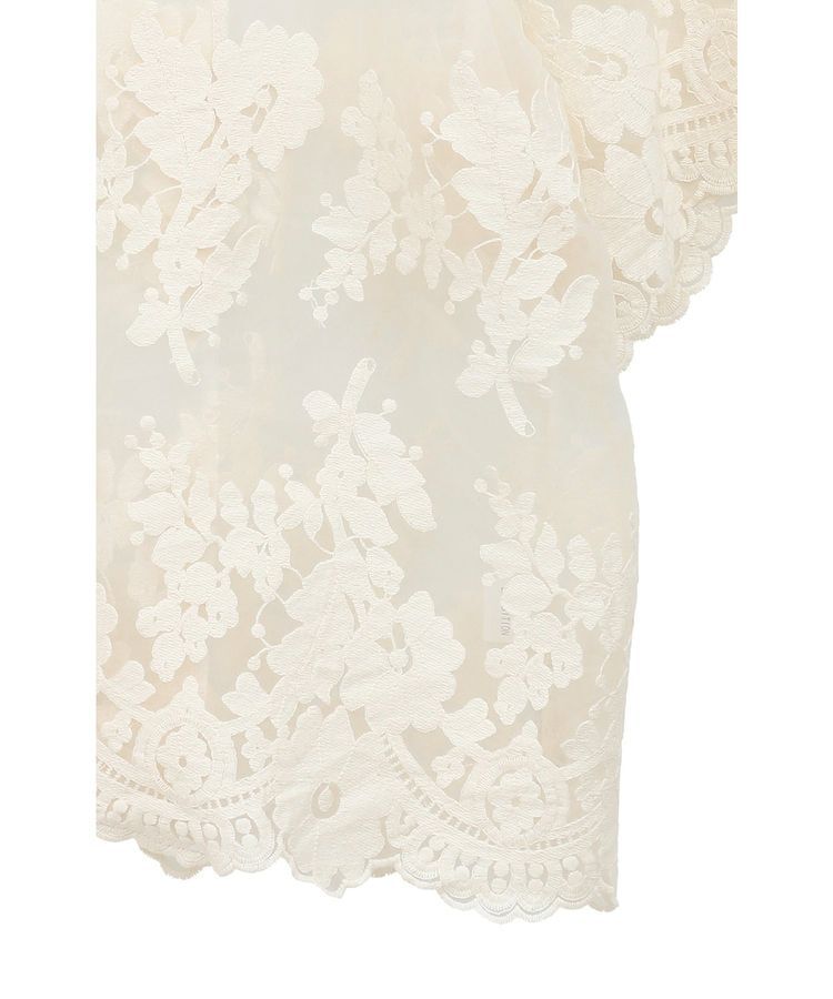 GARAGE OF GOOD CLOTHING「【CLANE】sheer frower lace shirt」|シャツ・ブラウス|