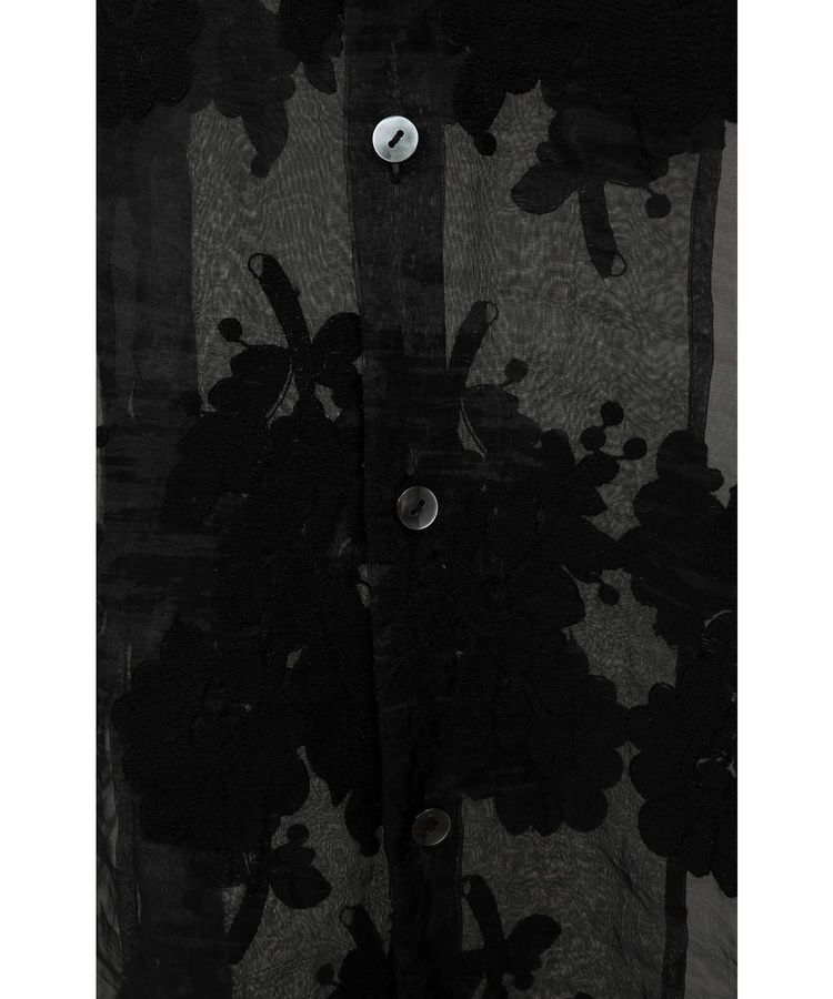 GARAGE OF GOOD CLOTHING「【CLANE】sheer frower lace shirt」|シャツ・ブラウス|