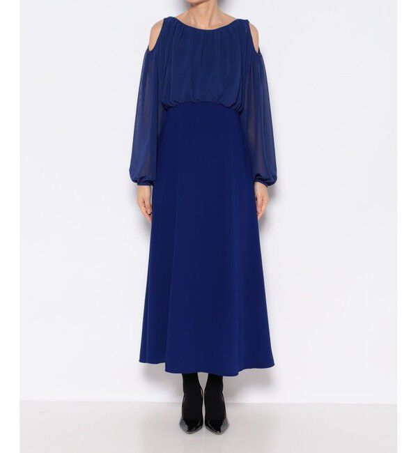 allureville「ドレープドルマンギャザーワンピース」|ワンピース|