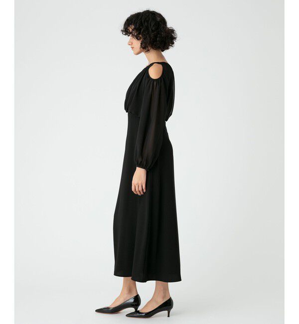 allureville「ドレープドルマンギャザーワンピース」|ワンピース|