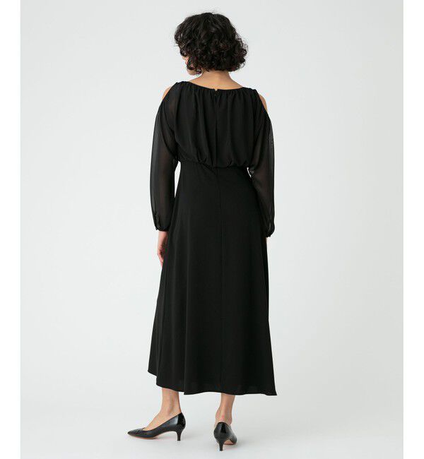 allureville「ドレープドルマンギャザーワンピース」|ワンピース|