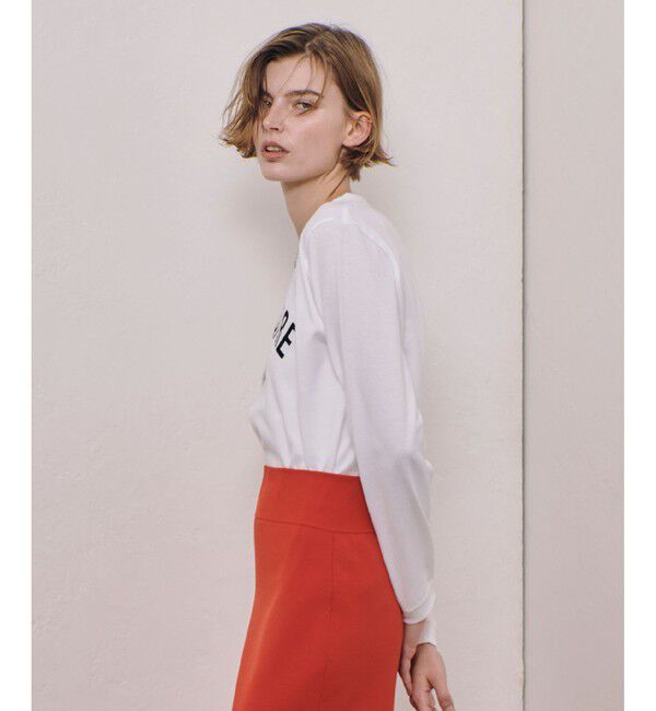 allureville「カレッジライクフォントロンTEE」|Tシャツ・カットソー|