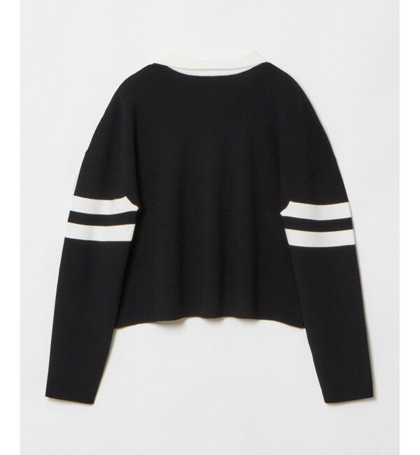 allureville「ラガーシャツプルオーバー」|ニット・セーター|