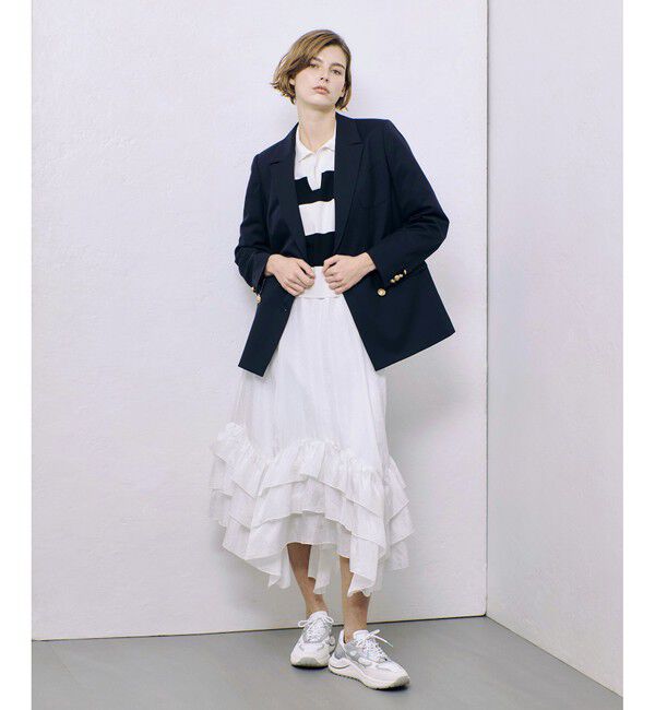 allureville「ラガーシャツプルオーバー」|ニット・セーター|