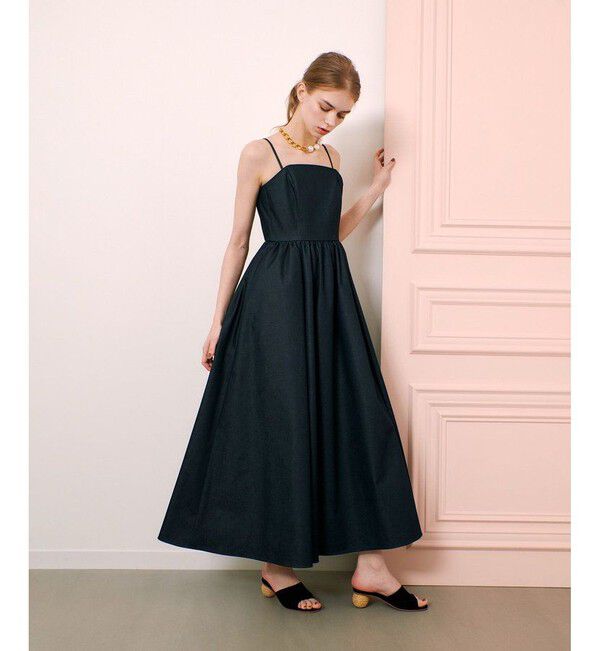 LOULOU WILLOUGHBY「◇【LOULOU WILLOUGHBY】シャンブレーベアワンピース」|ワンピース|