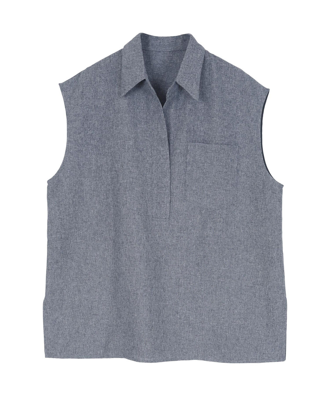 ur's「リネンライクフレンチスリーブスキッパーブラウス」|シャツ・ブラウス|