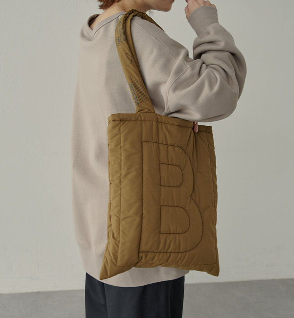  「【F&B】リサイクルポリエステル中わたトート」|ショルダー・メッセンジャー|