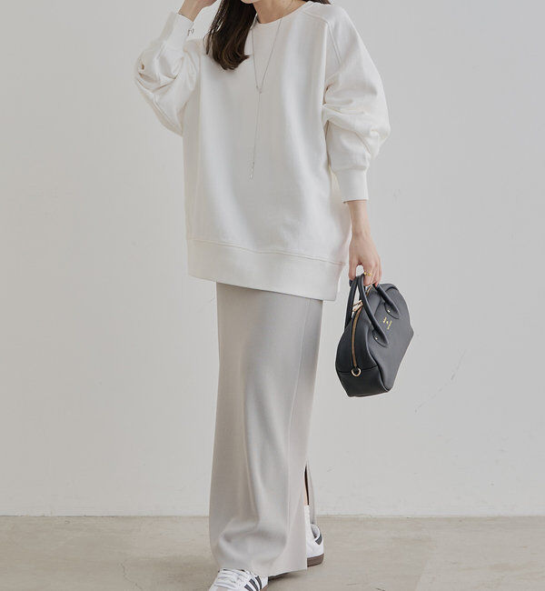  「【WEB限定カラーあり】シンプル裏毛スウェットプルオーバー」|スウェット・ジャージ|