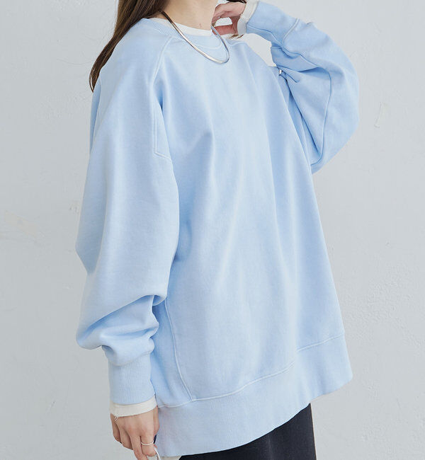  「【WEB限定カラーあり】シンプル裏毛スウェットプルオーバー」|スウェット・ジャージ|