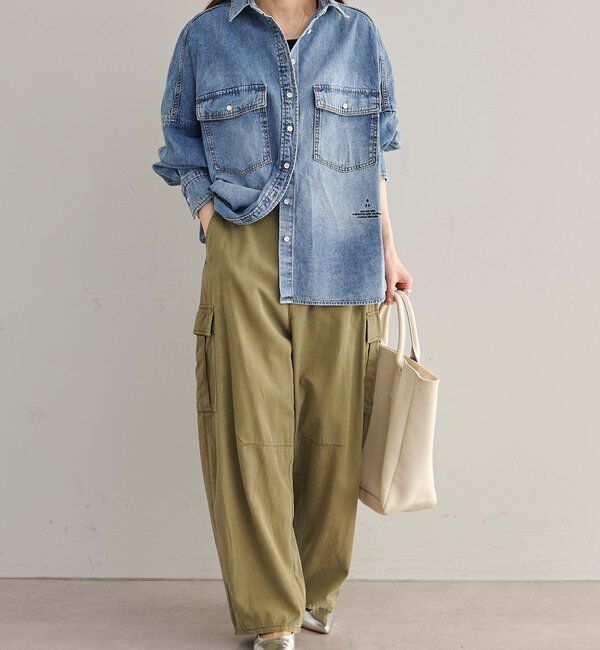  「カーブシルエットカーゴパンツ」|その他|