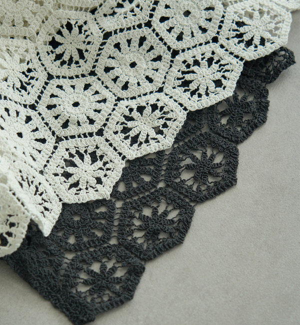  「カギ針編み風2WAYカーディガン」|カーディガン|