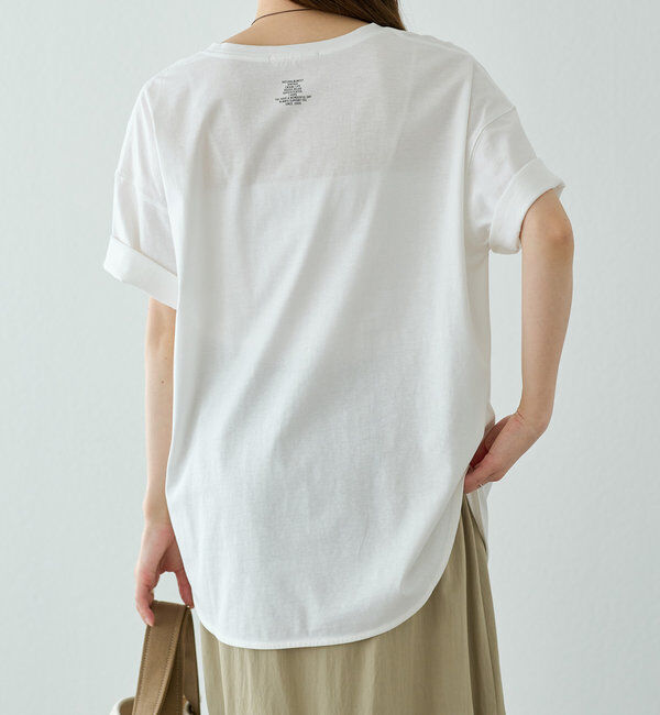  「【汗シミ防止】ワンポイントロゴTシャツ」|Tシャツ・カットソー|