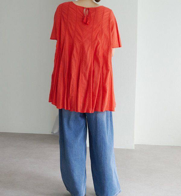  「インドボイルハシゴレースチュニック」|シャツ・ブラウス|