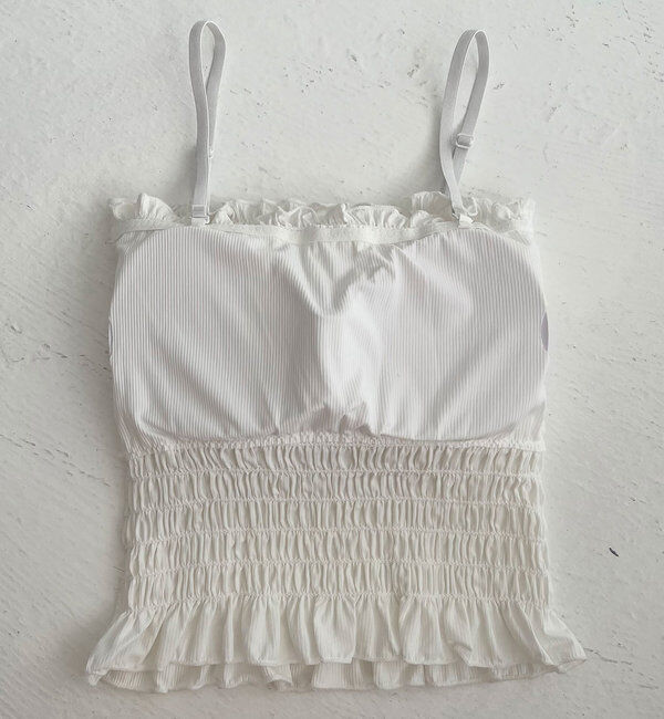  「シャーリングキャミ」|プルオーバー|