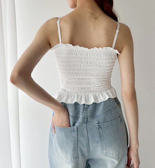  「シャーリングキャミ」|プルオーバー|