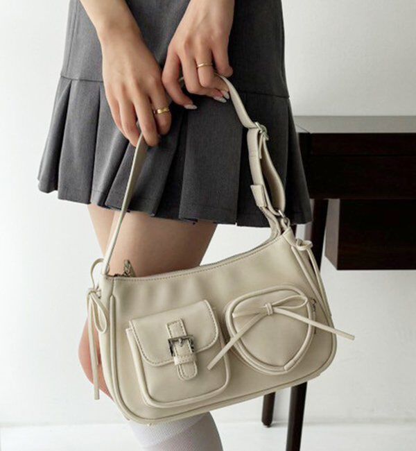  「ハートポケット付きホーボーバッグ」|ショルダー・メッセンジャー|