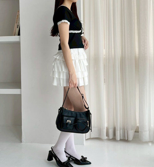  「ハートポケット付きホーボーバッグ」|ショルダー・メッセンジャー|