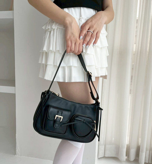  「ハートポケット付きホーボーバッグ」|ショルダー・メッセンジャー|