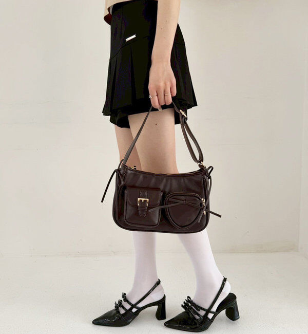  「ハートポケット付きホーボーバッグ」|ショルダー・メッセンジャー|