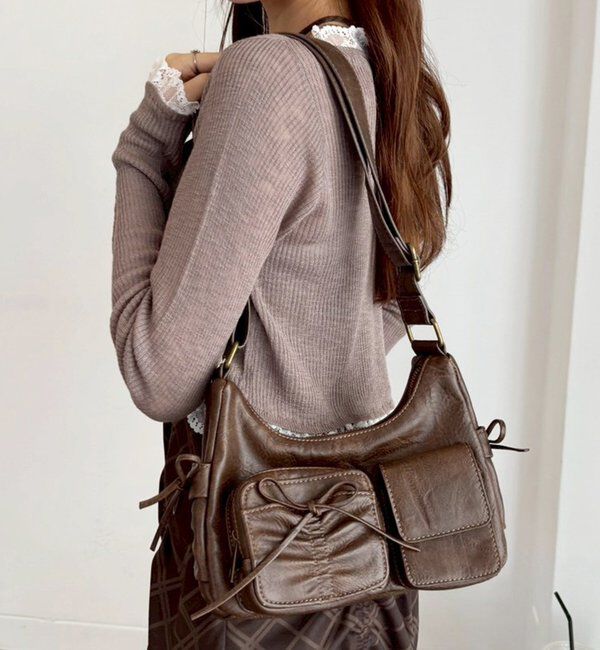  「レース切り替えシアーカーデ」|ニット・セーター|