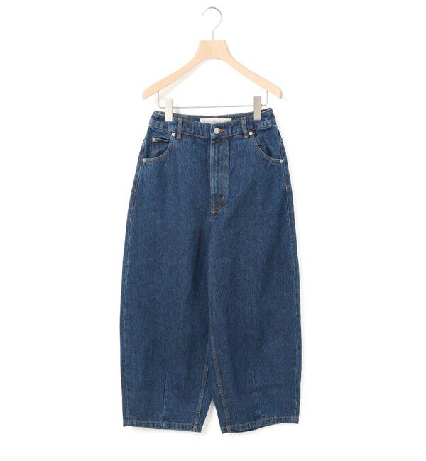 MidiUmi「MidiUmi ハイウエスト カーブデニム」|その他|ブルー