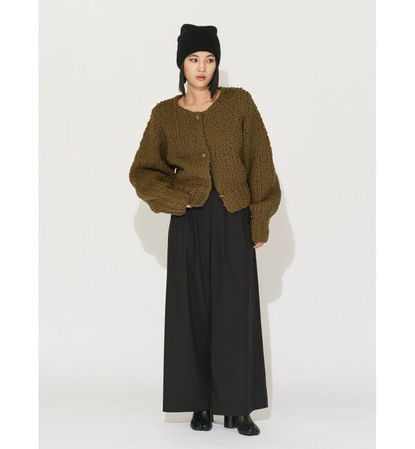 MIDIUMISOLID「MIDIUMISOLID for Ladies ハイウエストワイドパンツ」|その他|