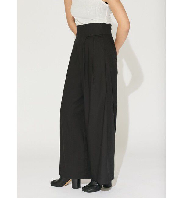 MIDIUMISOLID「MIDIUMISOLID for Ladies ハイウエストワイドパンツ」|その他|