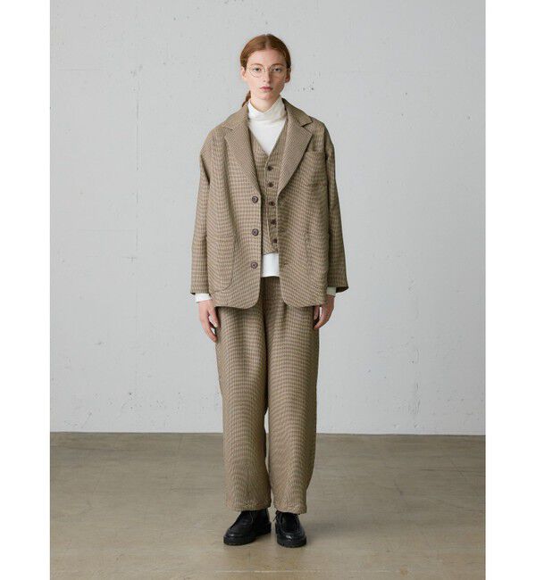 MidiUmi「MidiUmi Vネックベスト」|ベスト・ジレ|