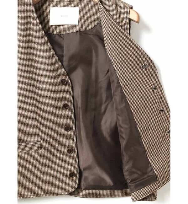 MidiUmi「MidiUmi Vネックベスト」|ベスト・ジレ|