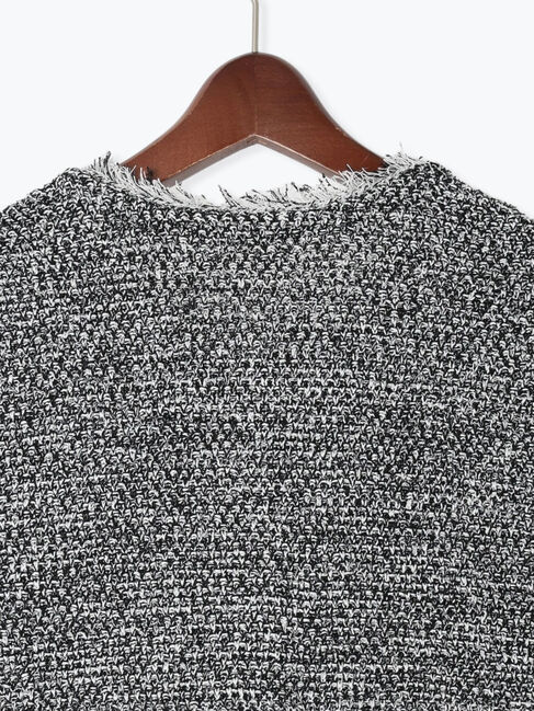 Te chichi「カノコ金釦フリンジニットベスト」|ニット・セーター|