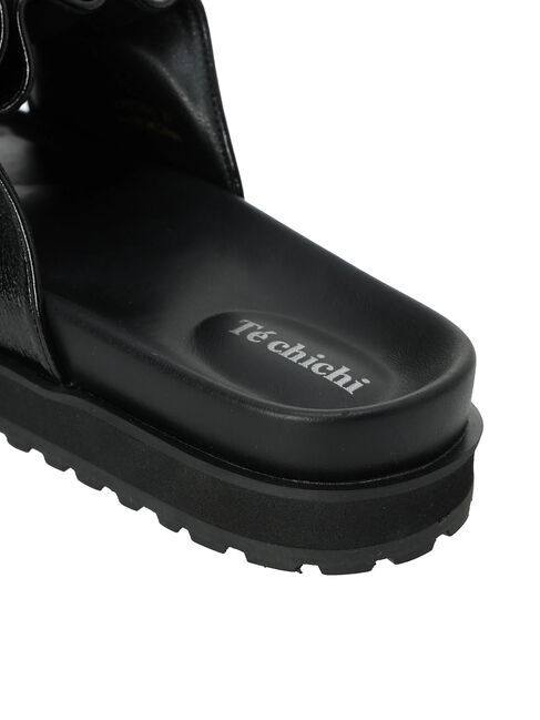 Te chichi「シュリンクフットベットサンダル」|サンダル|