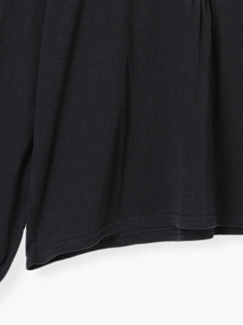 Samansa Mos2「肩ハンカチ刺繍レースカットソー」|Tシャツ・カットソー|