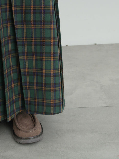 Samansa Mos2「【帯電防止裏地】柄アソートプリーツスカート」|スカート|