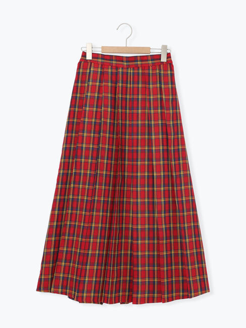 Samansa Mos2「【帯電防止裏地】柄アソートプリーツスカート」|スカート|