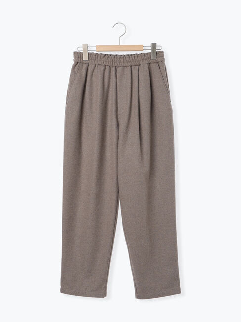 Samansa Mos2「【帯電防止】ウール混テーパードパンツ《M/Lサイズ》」|その他|モカ