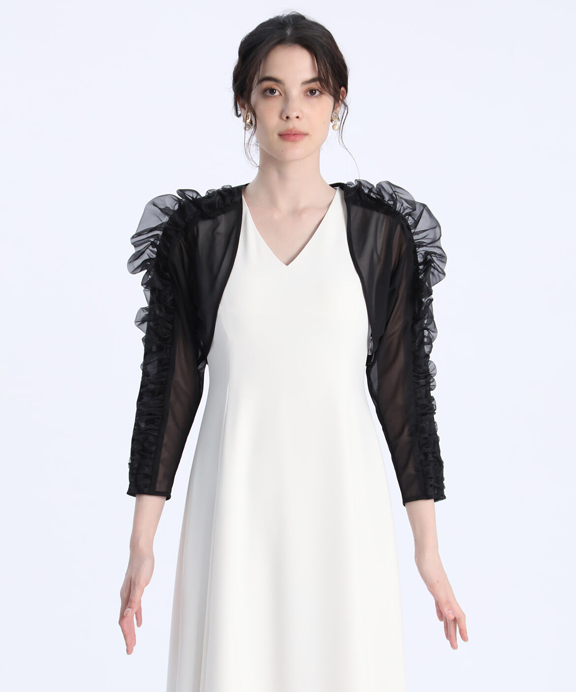 Maglie le cassetto「《M Maglie le cassetto》ギャザーショルダーボレロ」|その他|