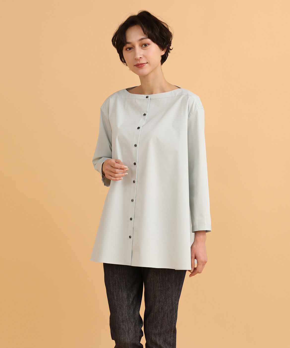 DAY by DAY it&rsquo;s international「ボートネックフレアブラウス」|シャツ・ブラウス|