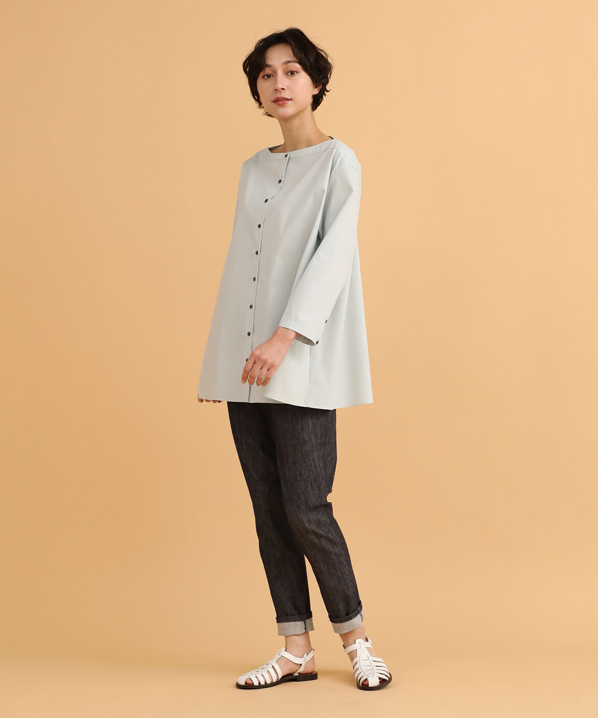 DAY by DAY it&rsquo;s international「ボートネックフレアブラウス」|シャツ・ブラウス|