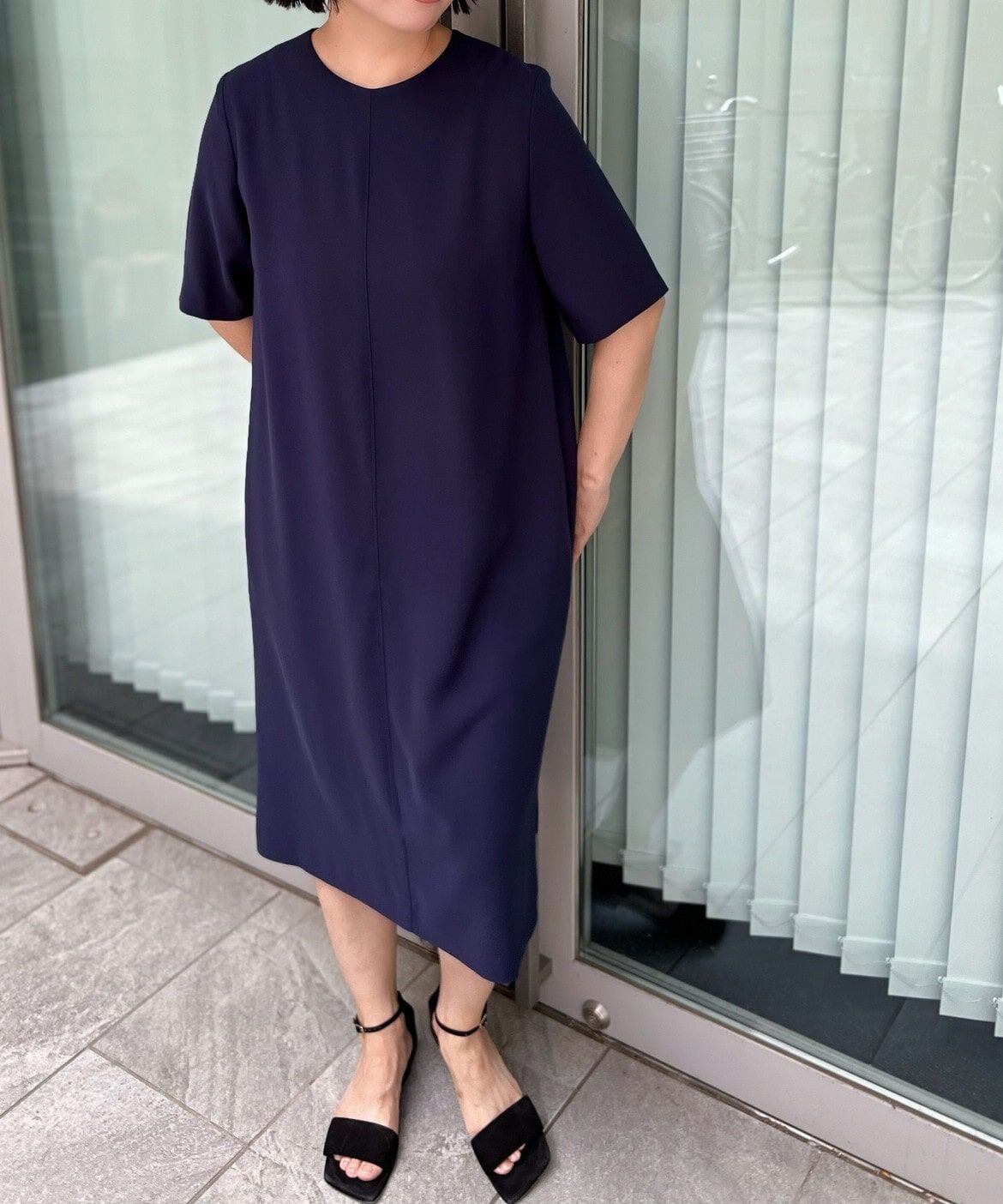 DAY by DAY it&rsquo;s international「エレガントワンピース」|ワンピース|ネイビー