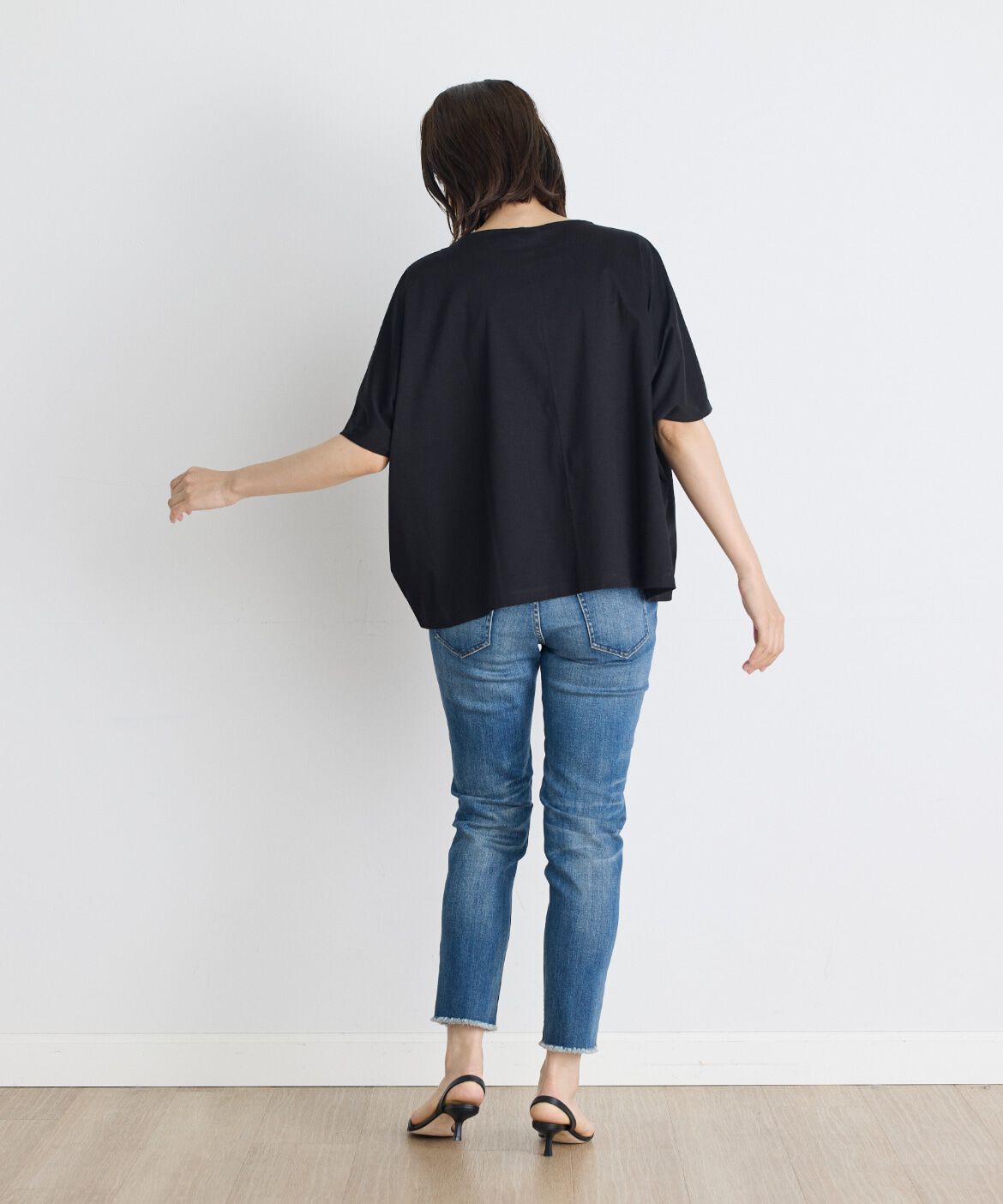 7-IDconcept.「《大きいサイズ》ビッグシルエットカットソー《SUPER COOL TOUCH COTTON》」|Tシャツ・カットソー|